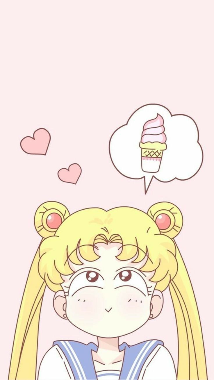 Wallpaper Kawaii. Sailor moon wallpaper, Sailor moon usagi, Sailor moom