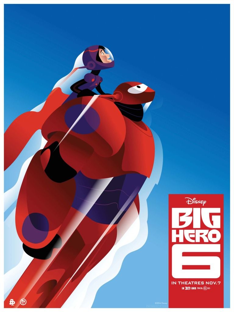 Even More New Poster Posse Art for BIG HERO 6