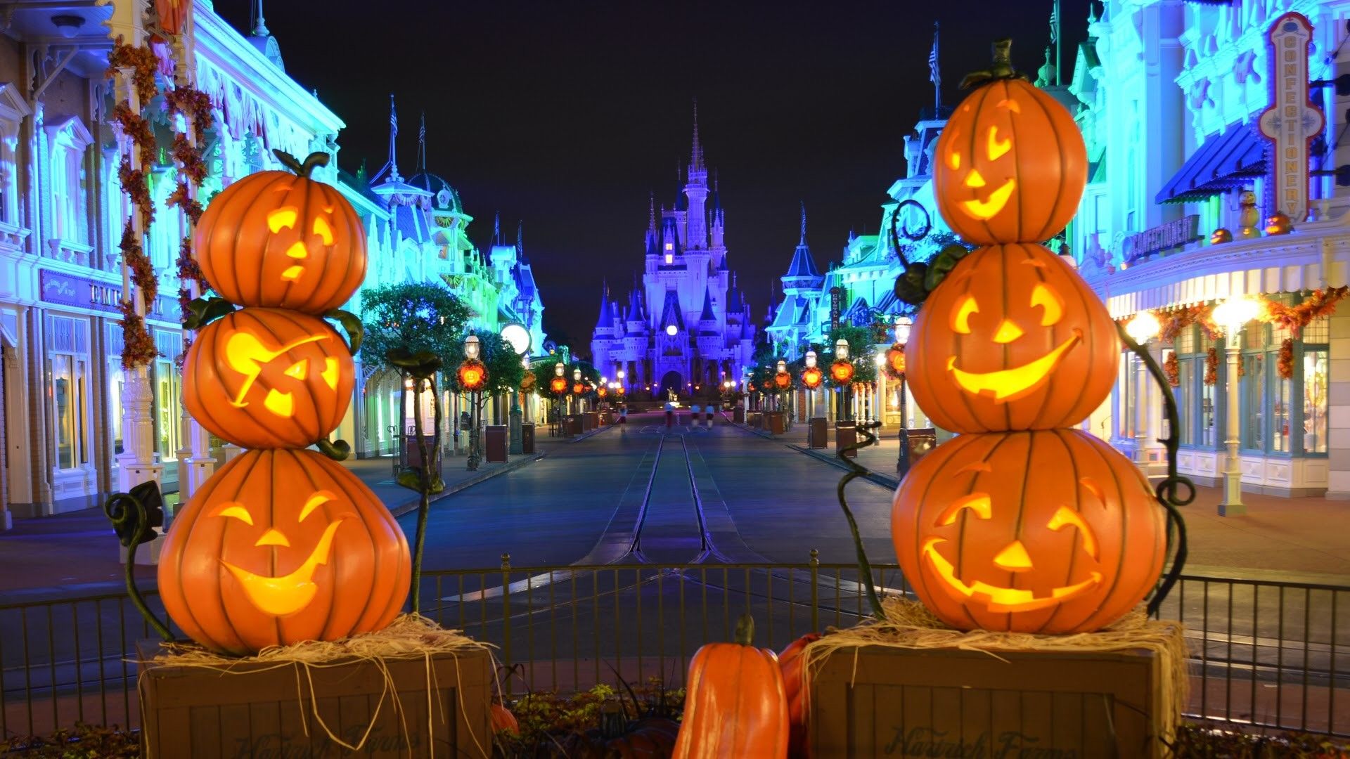 1920x Disney Pumpkin Halloween Wallpaper Full's Not So Scary Halloween Party