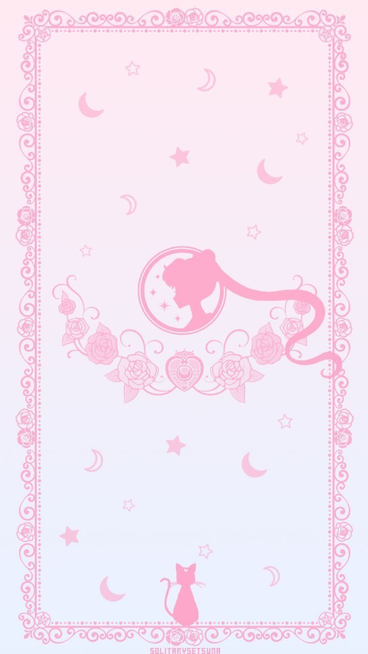 Kawaii Sailor Moon iPhone Wallpaper