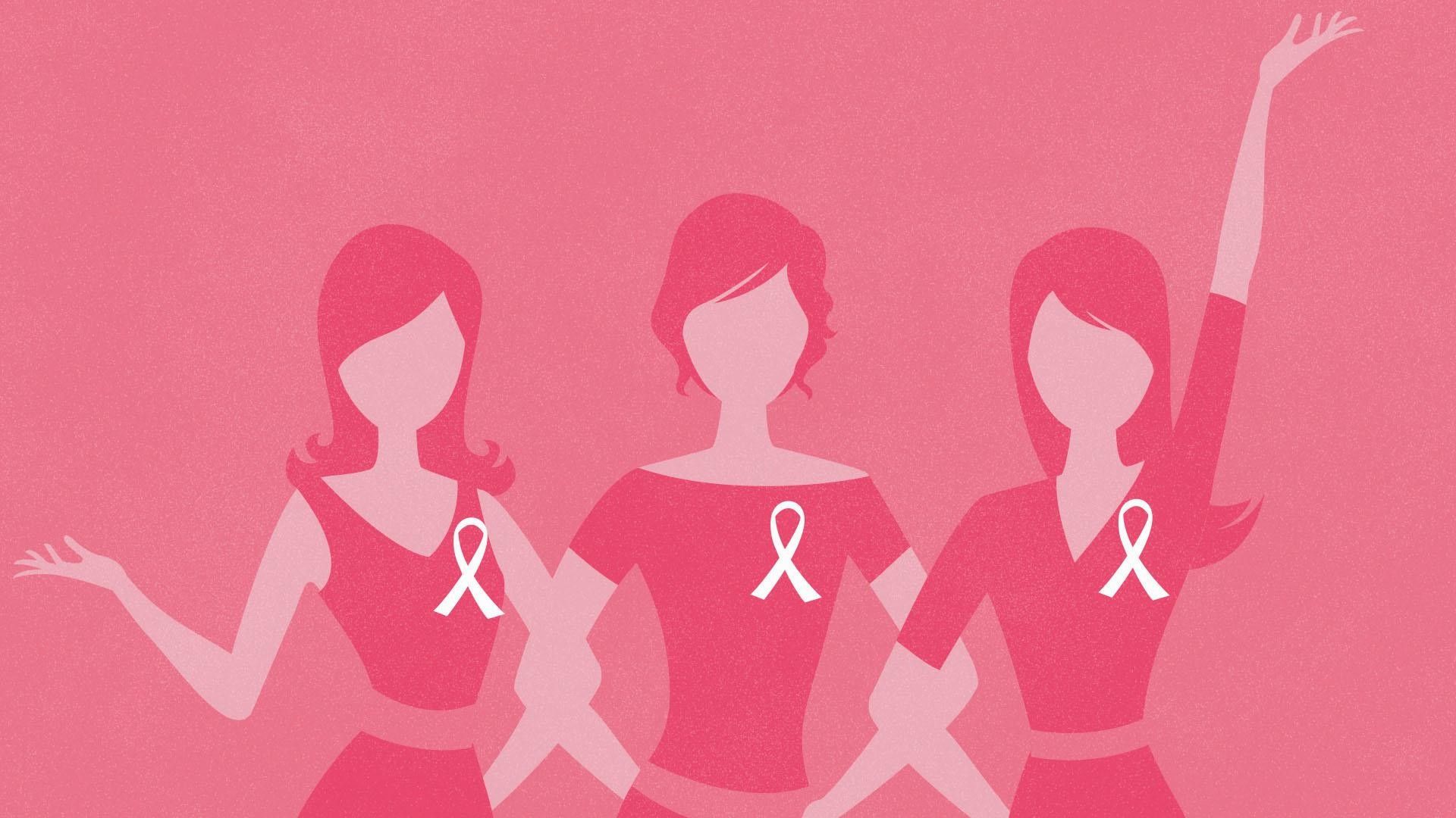 Breast Cancer Ribbon Wallpaper