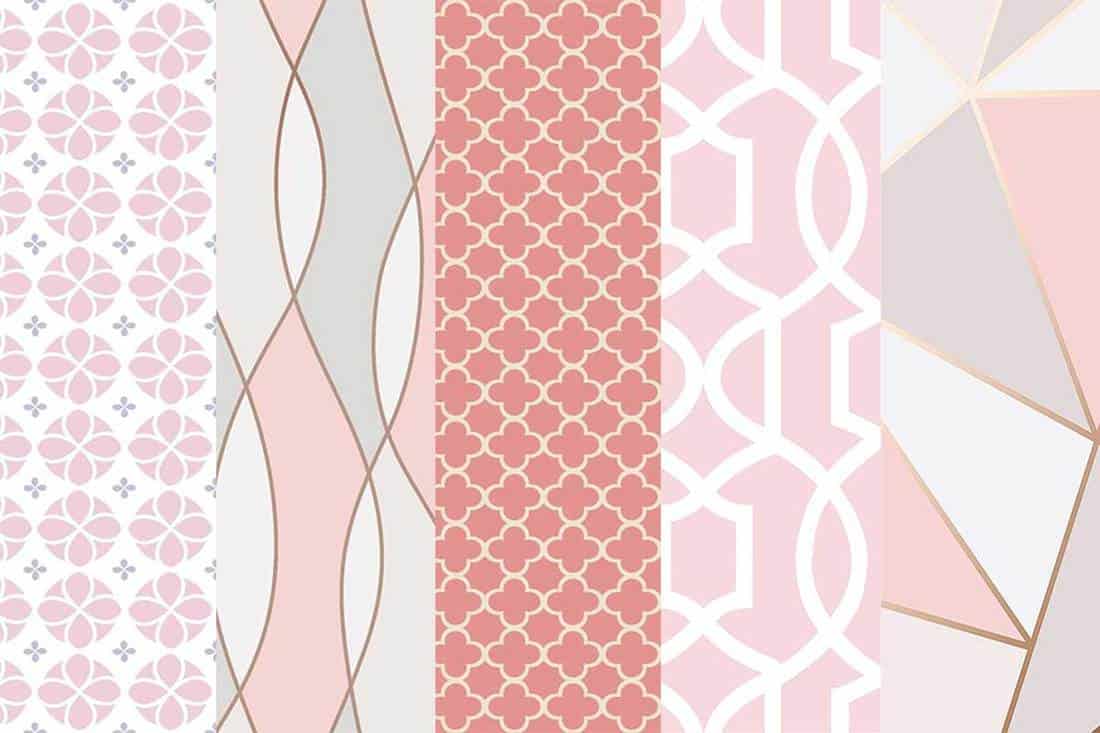 pink geometric wallpaper you will love