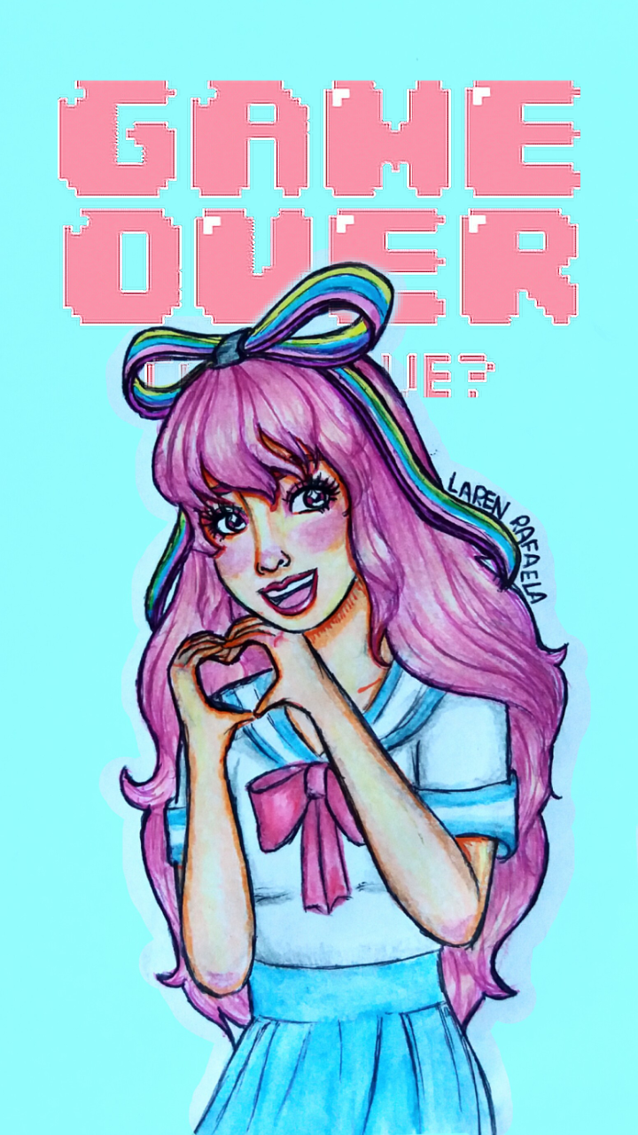 Wallpaper- Giffany (Gravity Falls) #artwork #cute #desenhando #desenho #disney #drawing #falls #fanart #gravity #everydayart #gr. Everyday art, Drawings, Fan art