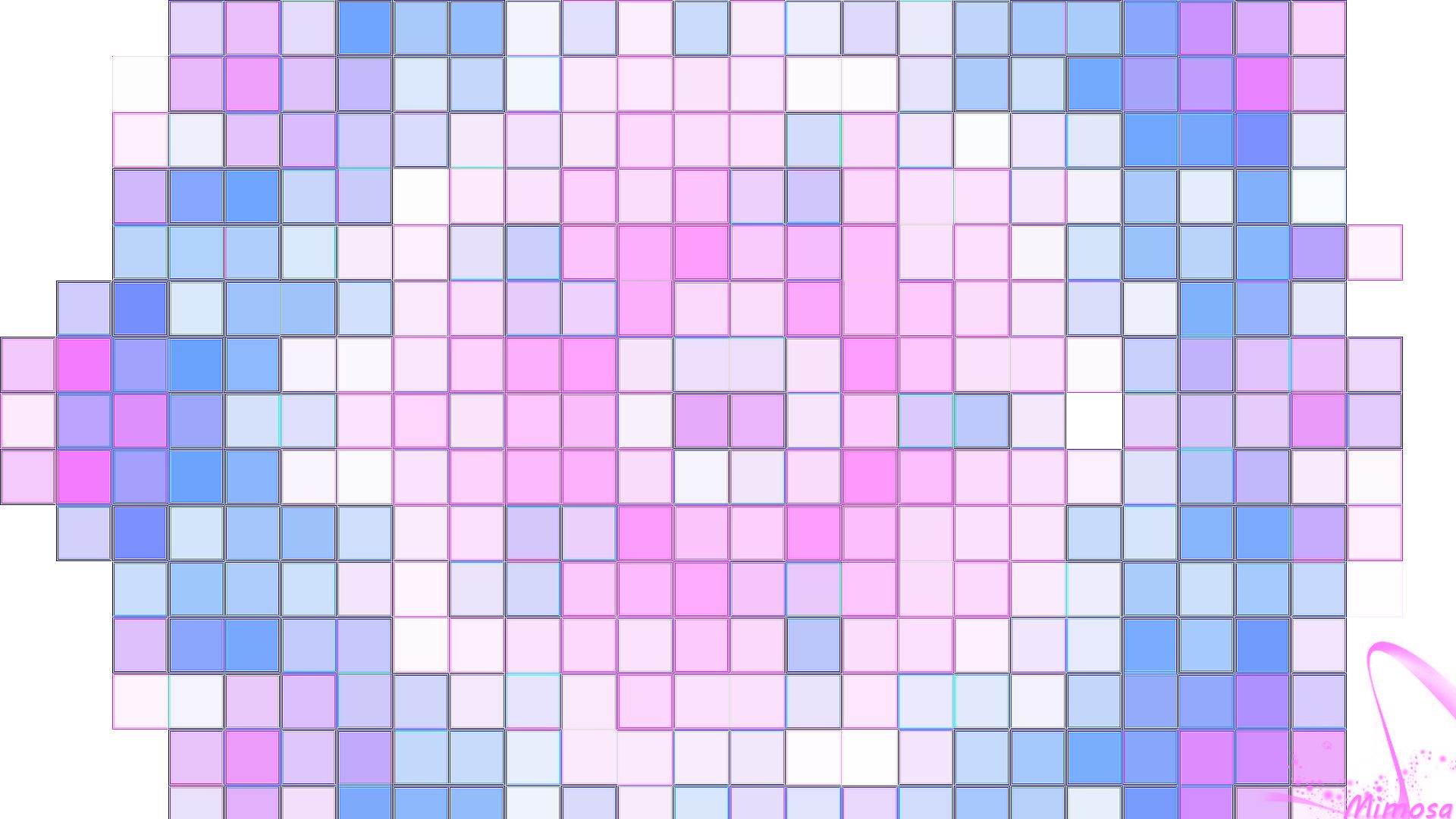 1920x1080 Shapes, Square, Abstract, Pink, Digital Art, Geometry, Colorful, Blue, White wallpaper JPG. Mocah.org HD Desktop Wallpaper
