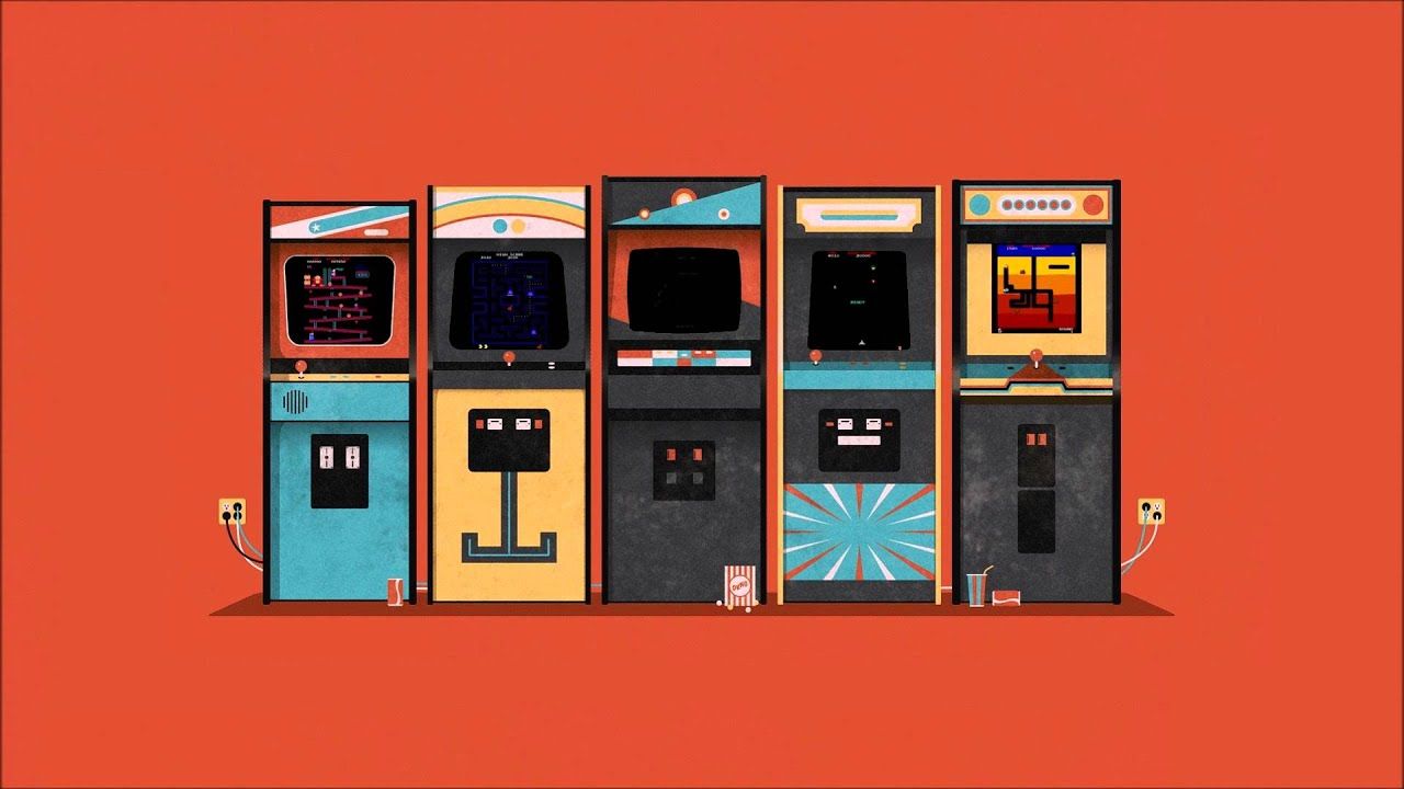Classic Arcades Dreamscene Wallpaper