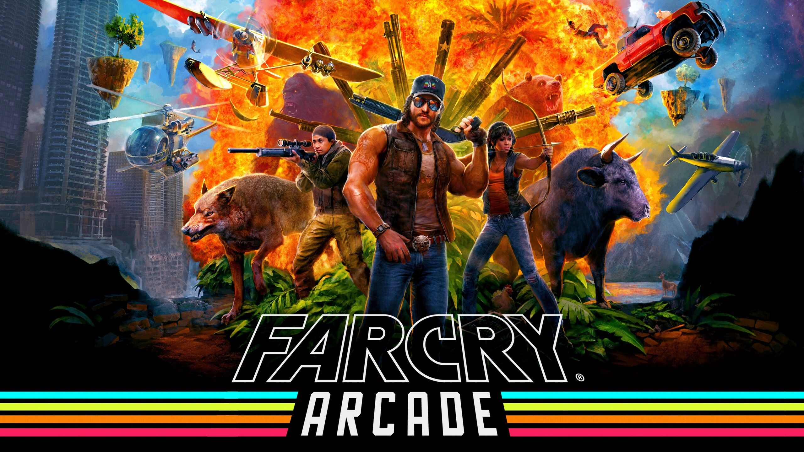 Far Cry 5 Arcade 2018 1440P Resolution HD 4k Wallpaper, Image, Background, Photo and Picture