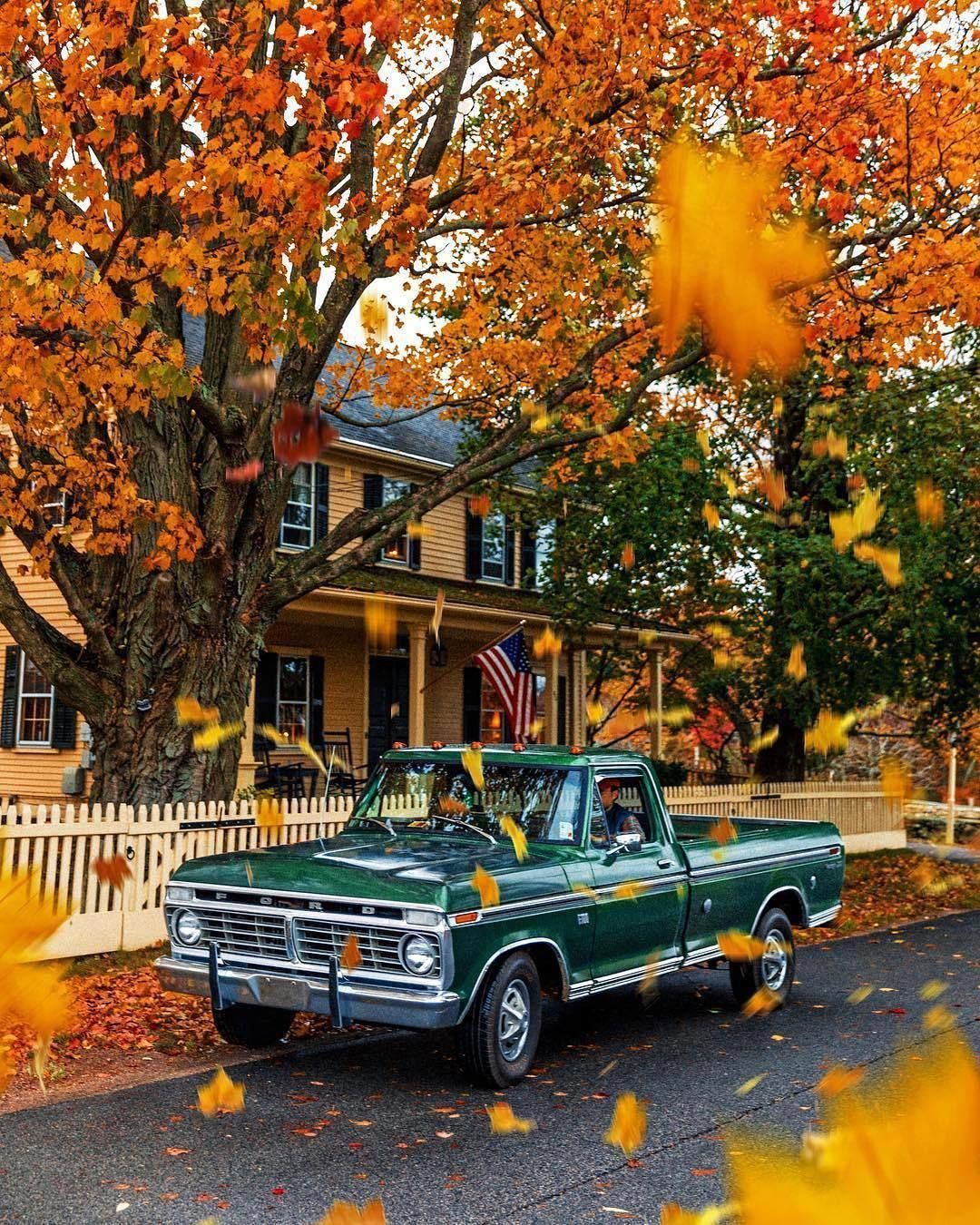 classic pickup trucks #Classictrucks. Classic trucks, Autumn aesthetic, Autumn