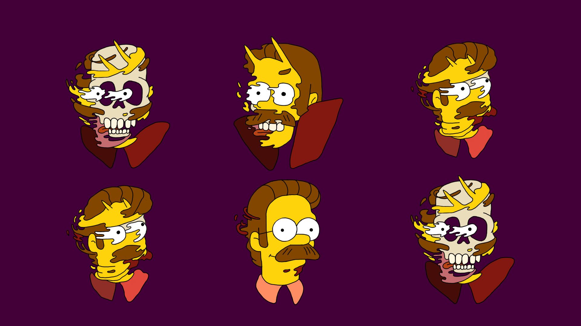 Simpsons Halloween Wallpaper