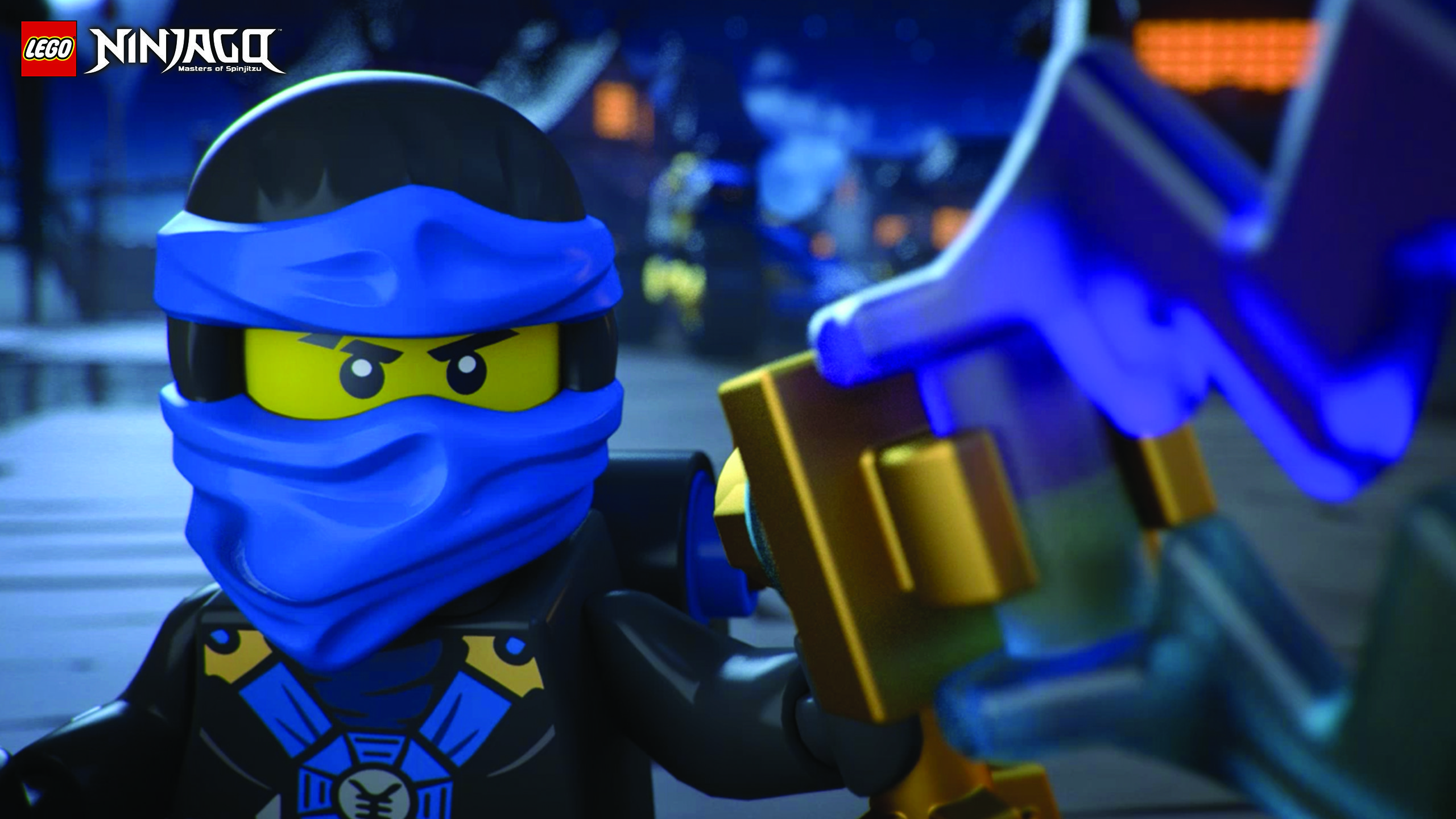 Kids N Fun.com. Wallpaper Lego Ninjago Jay