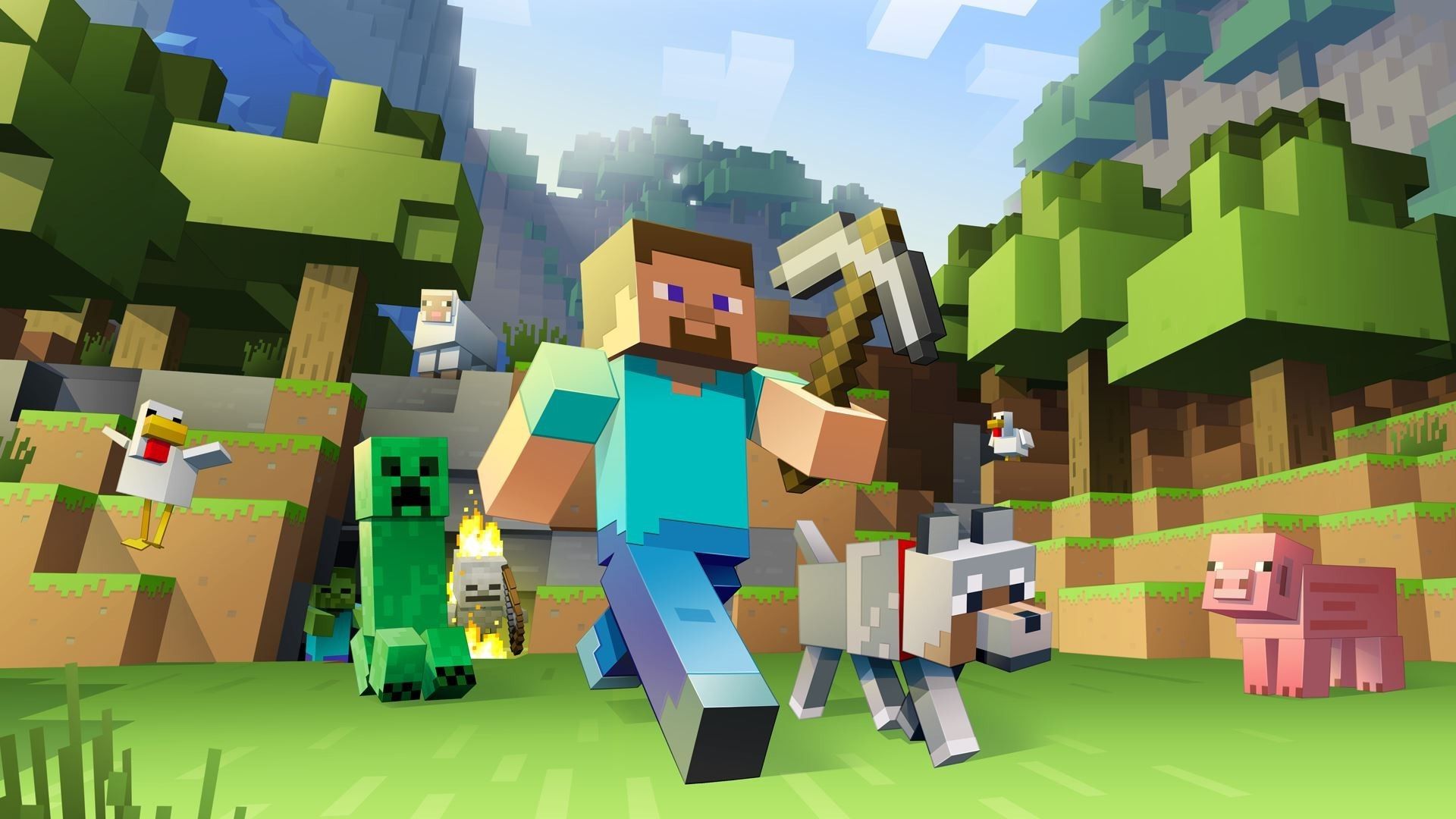 Minecraft People Wallpapers - Wallpaper Cave