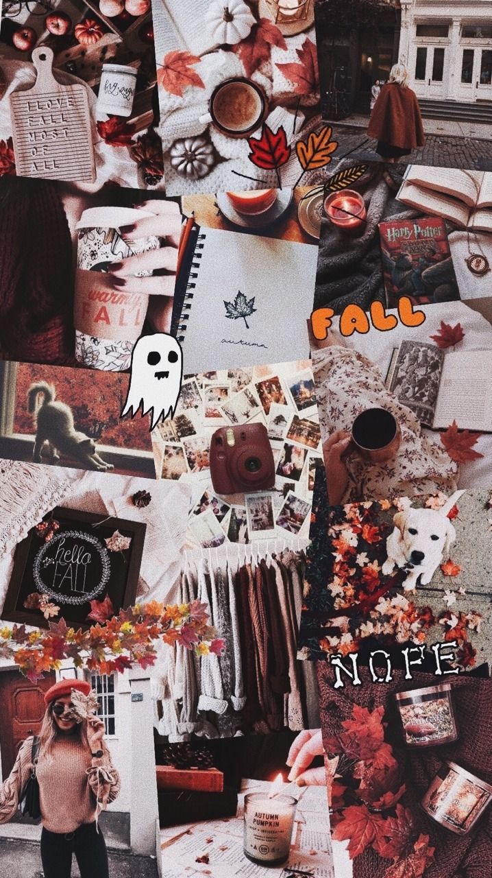 Halloween Aesthetic Collage Wallpapers - Wallpaper Cave