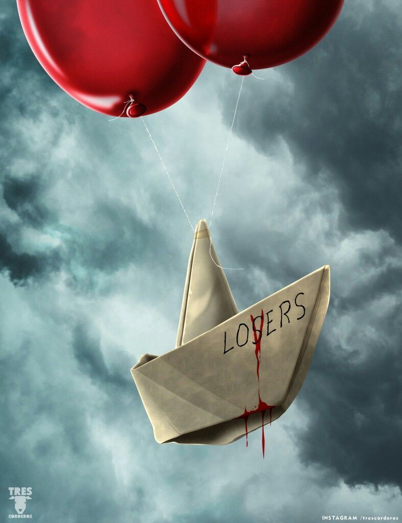 ÇA de Georgie accroché aux ballons de Pennywise. iPhone wallpaper hipster, Pennywise, Pennywise the dancing clown
