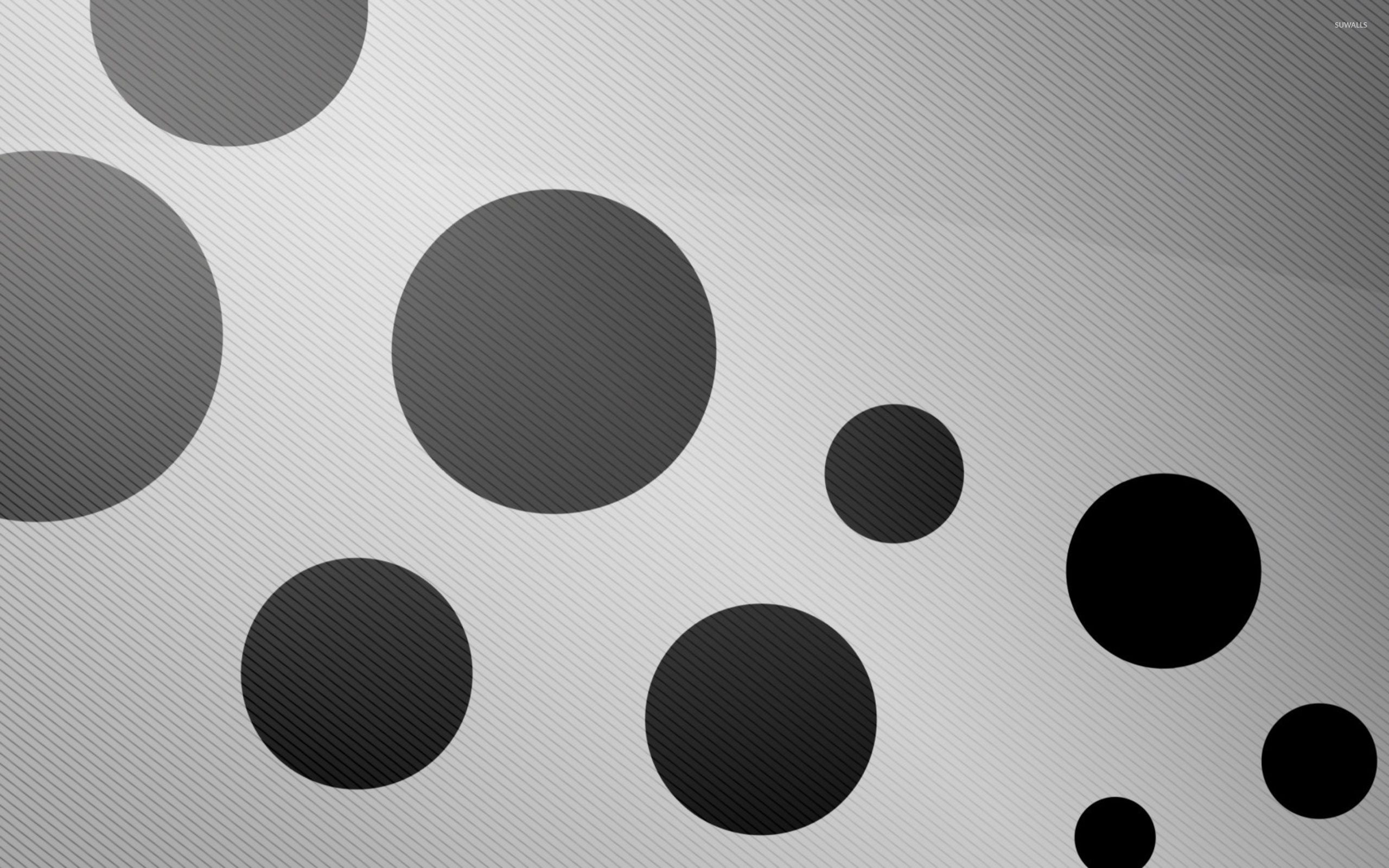 Black circles wallpaper wallpaper