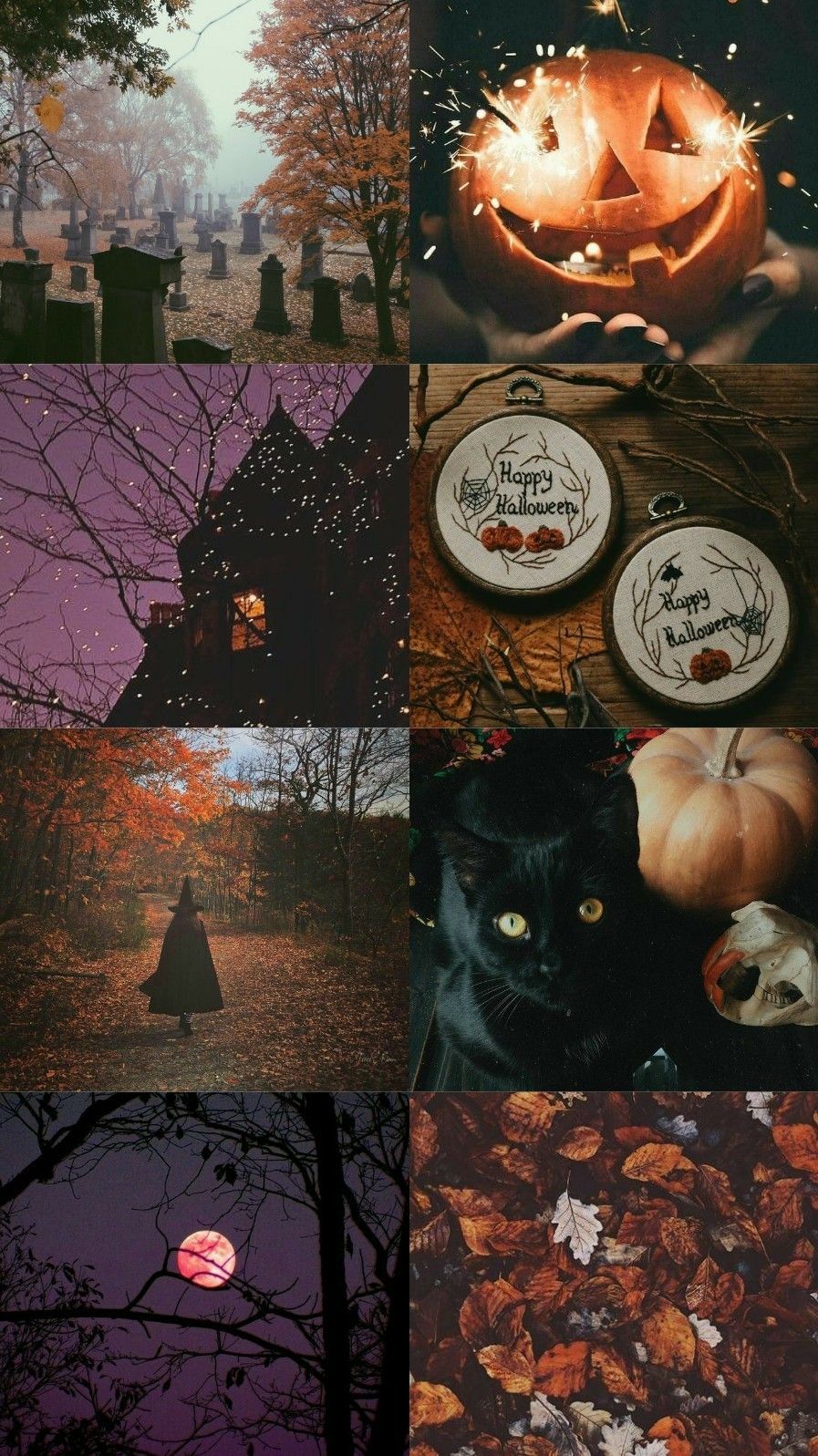 Aesthetic Halloween Pictures Wallpapers Wallpaper Cave