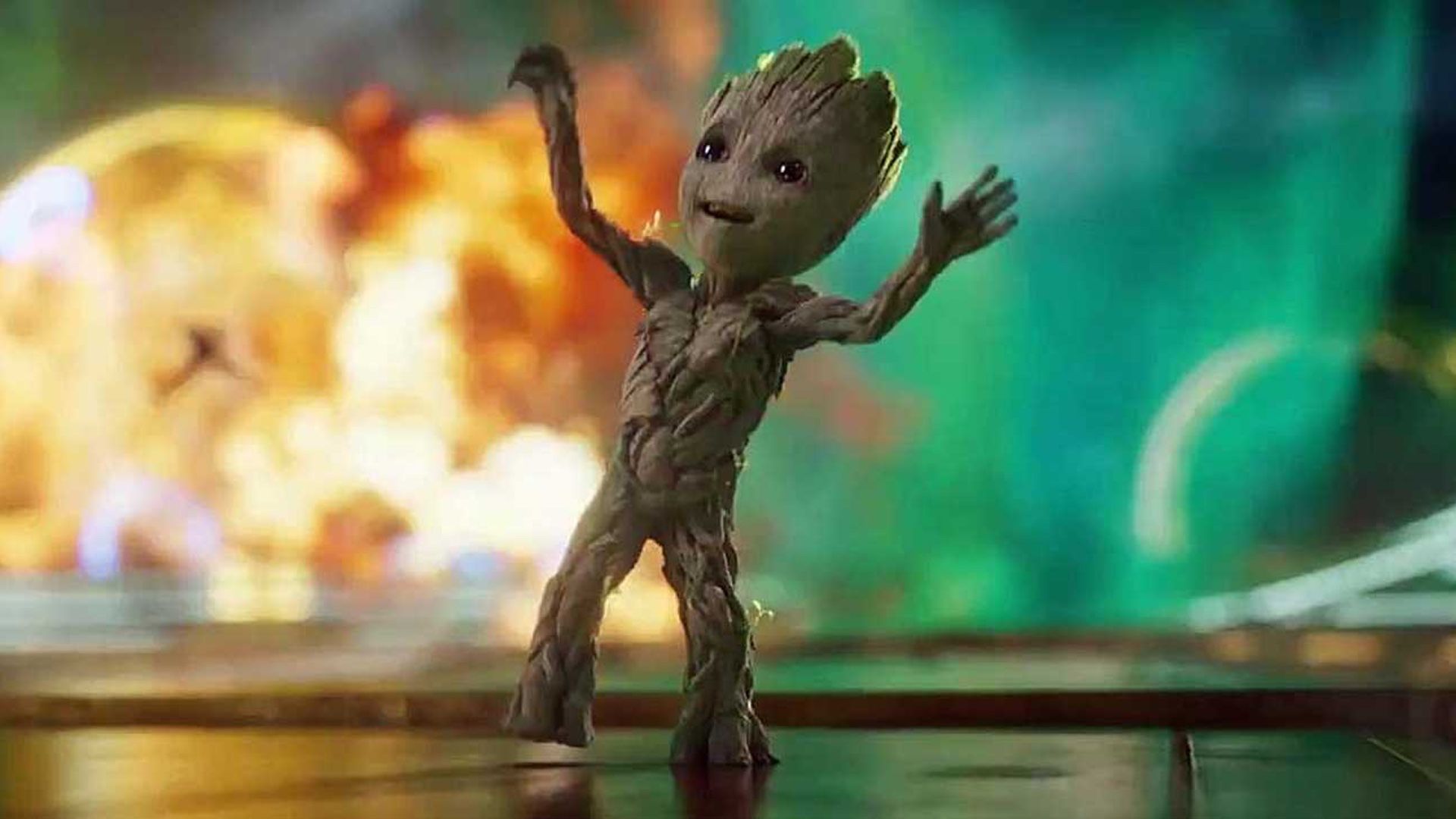 HD Wallpaper of Cutest Marvel Character Groot!