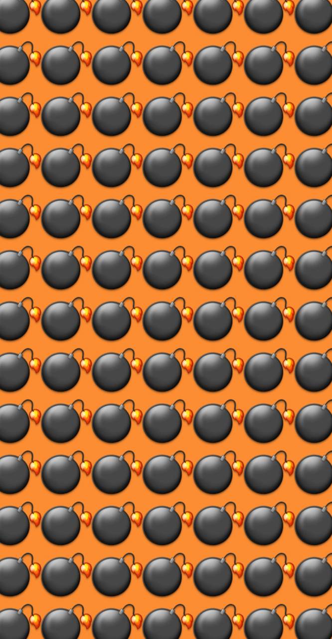 Emoji bomb wallpaper