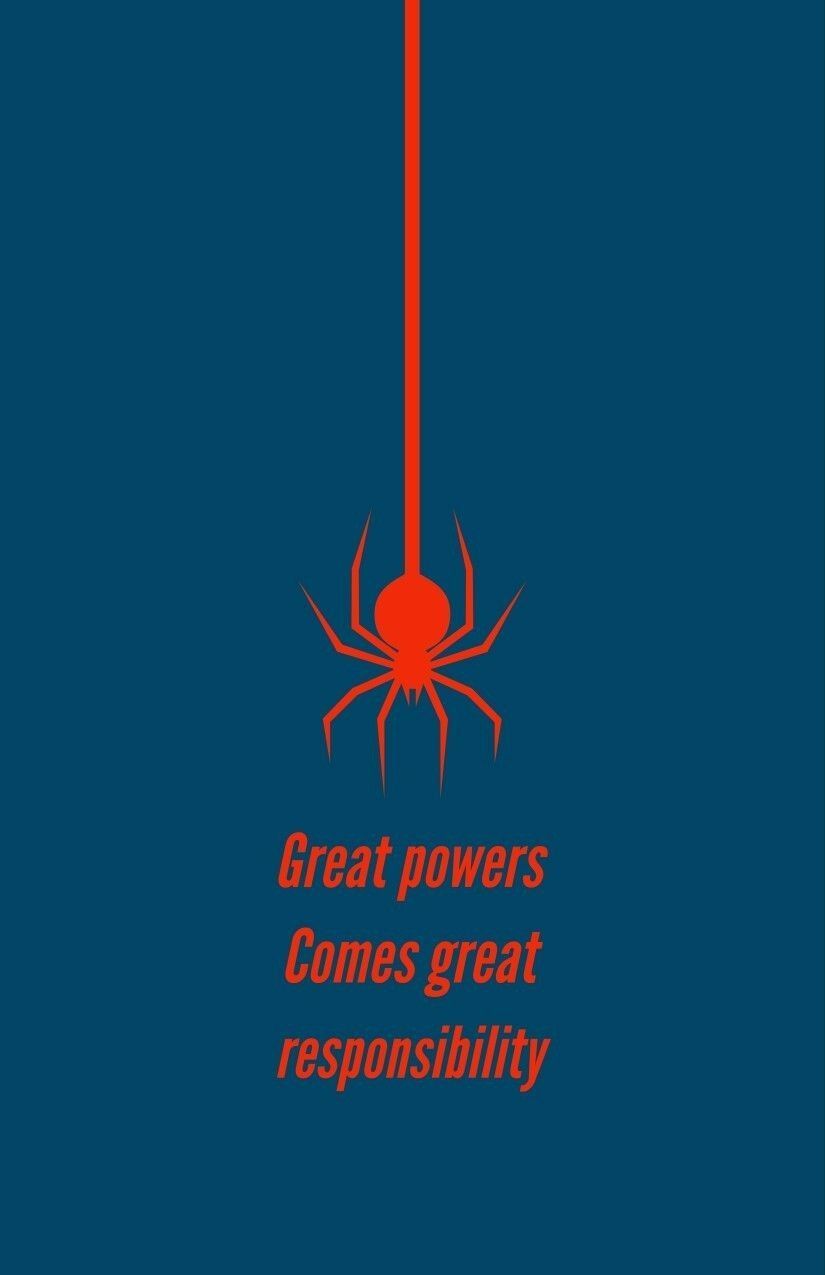 Spiderman Quotes Wallpaper