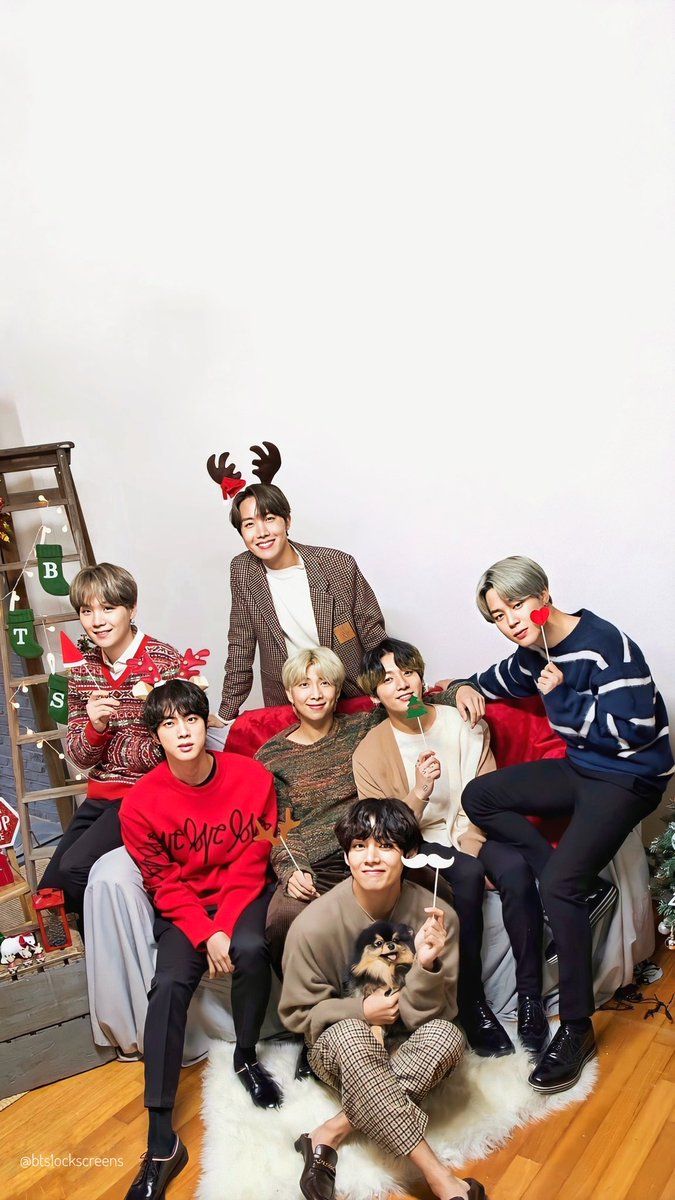 RM BTS Christmas Wallpapers - Wallpaper Cave