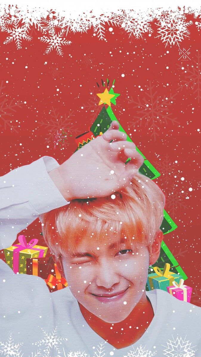 Rap Monster. Bts christmas, Bts wallpaper, Bts rap monster