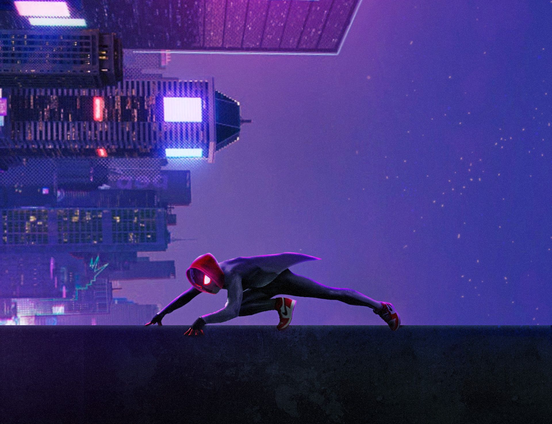 Miles Morales In Spider Man Into The Spider Verse Movie Art, HD Movies, 4k Wallpaper, Image, Background, Photo and Picture