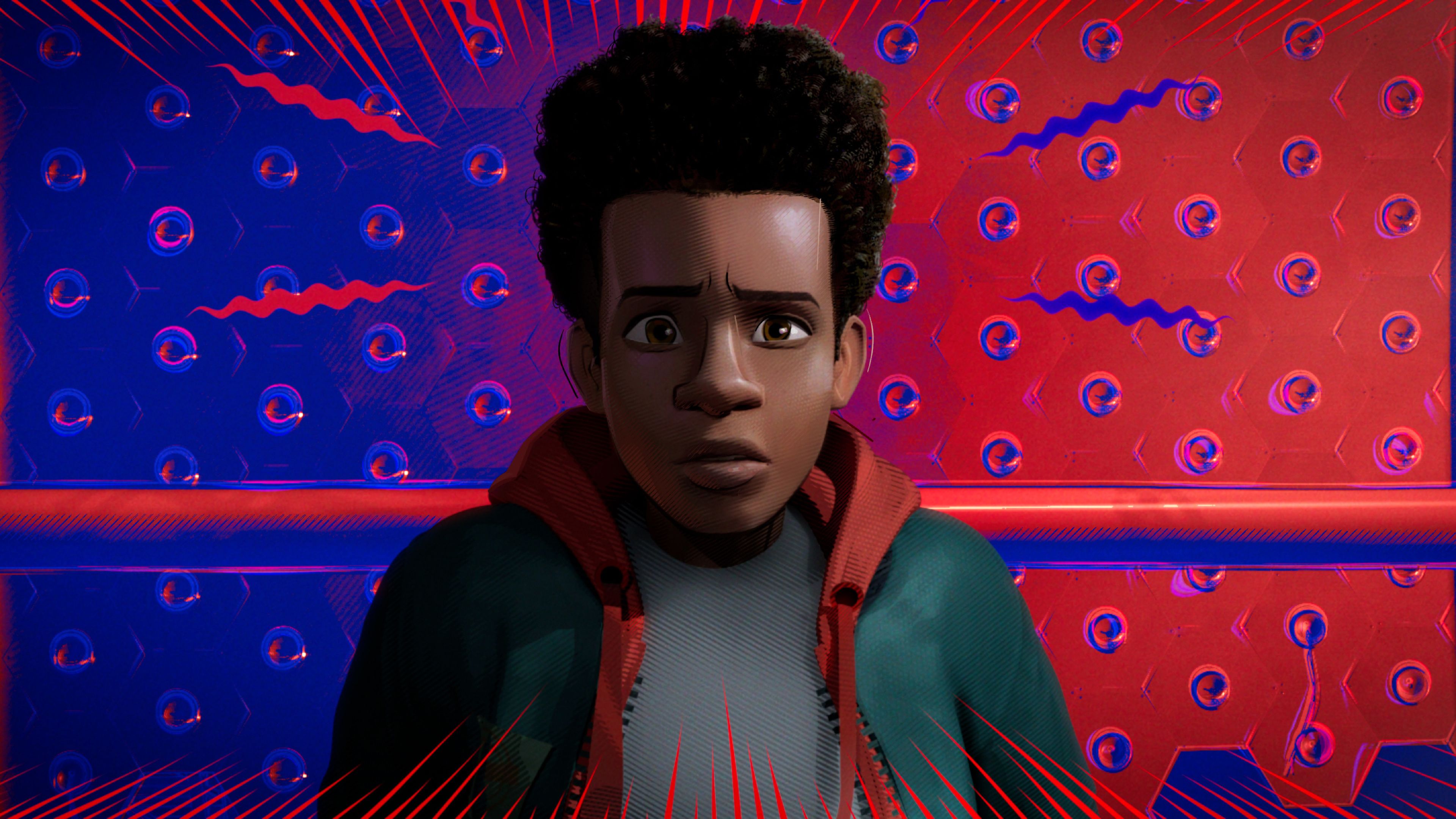 Miles Morales In Spider Man Into The Spider Verse 4K Wallpaper, HD Movies 4K Wallpaper, Image, Photo and Background