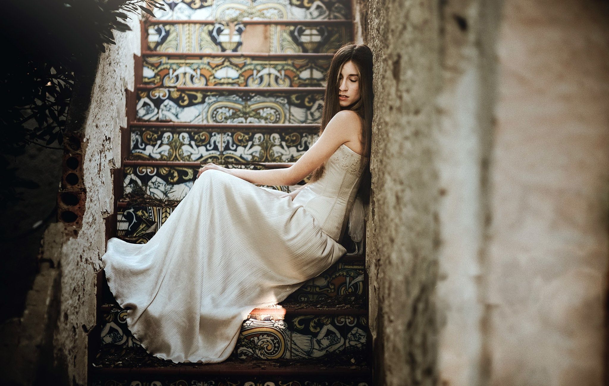 Women Bride Wedding Dress Woman HD Wallpaper Background Image