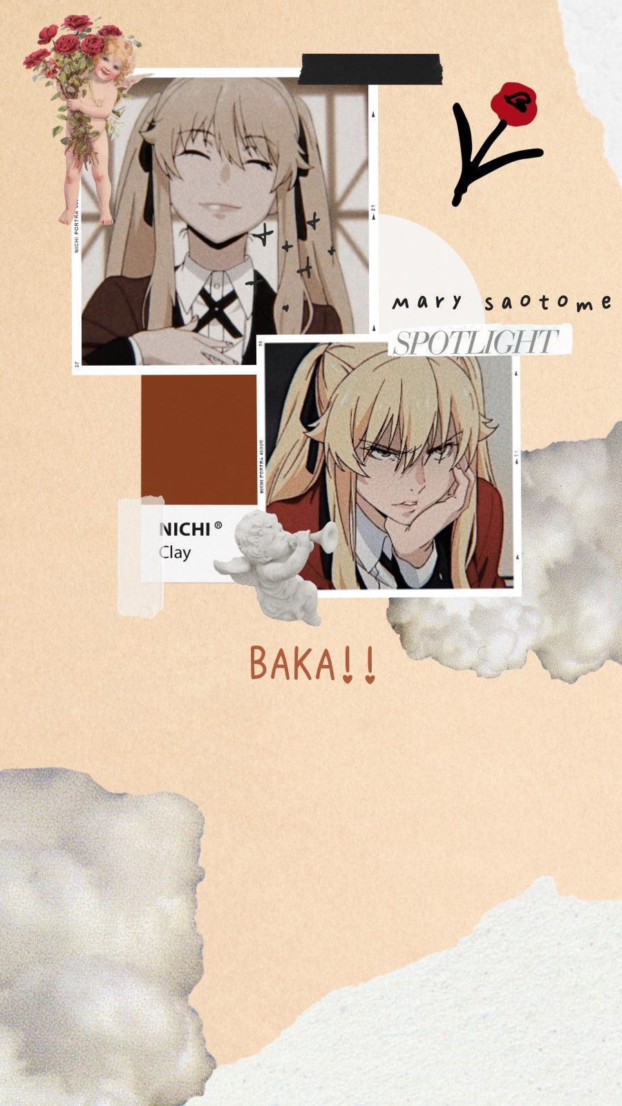 Featured image of post Mary Saotome Kakegurui Wallpaper Aesthetic