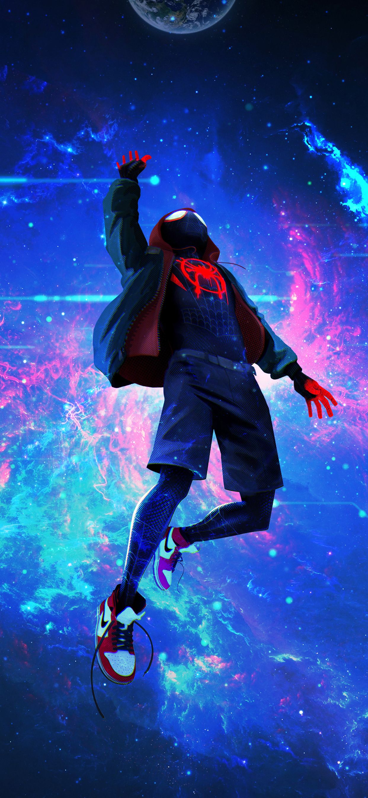 MIles Morales Spider Man Into The Spiderverse Wallpaper Phone