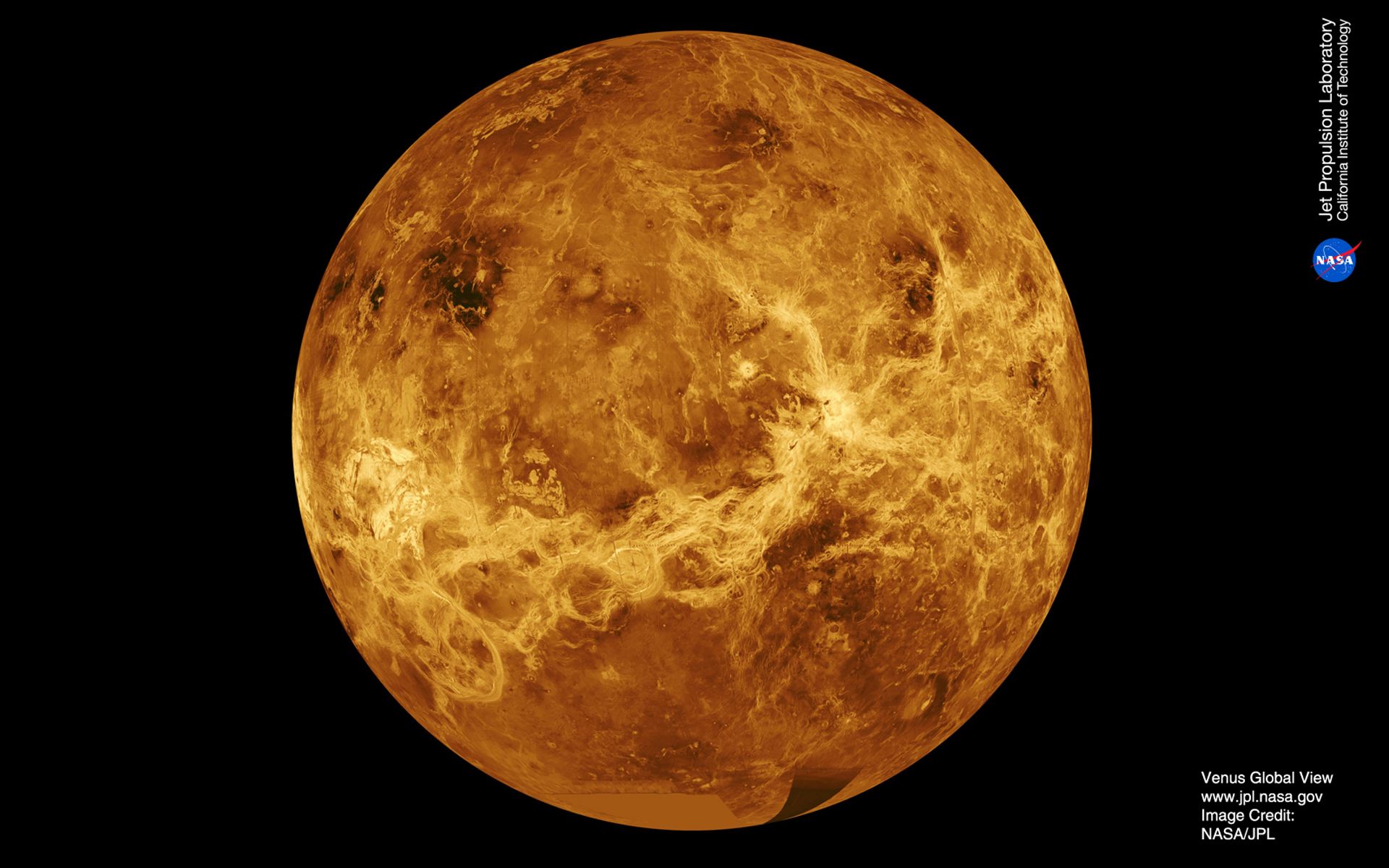 Space Wallpaper of Venus