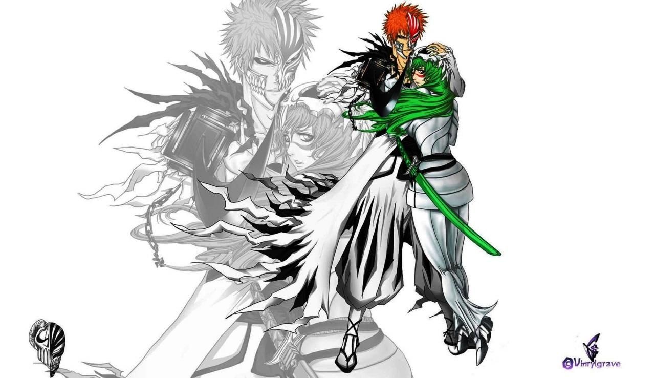 Bleach Kurosaki Ichigo Espada Nelliel Tu Odelschwanck Hollow Ichigo HD Hintergrundbilders HD Hintergrundbilders. Bleach anime, Bleach personagens, 1280x1024