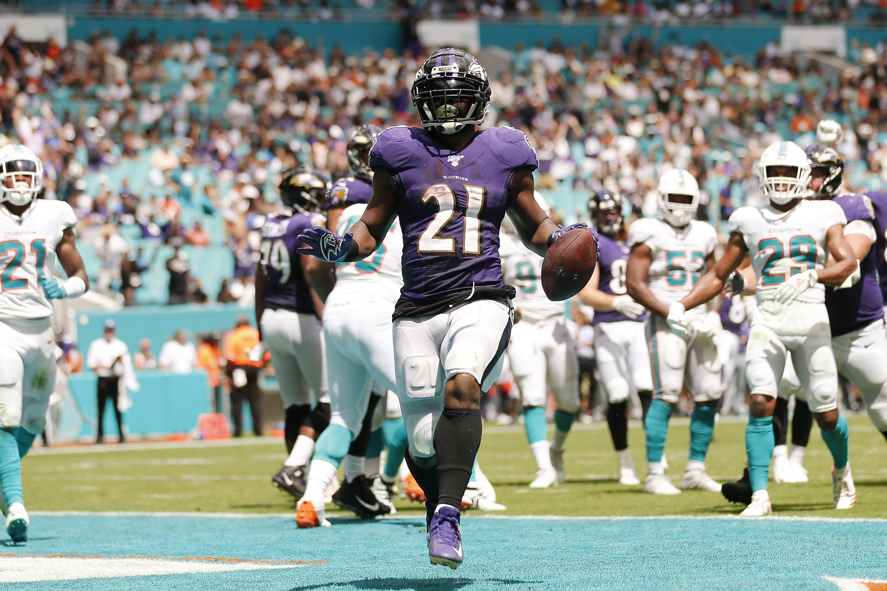 Report: Ravens' Mark Ingram's Calf Injury Diagnosed as Strain. Bleacher Report. Latest News, Videos and Highlights