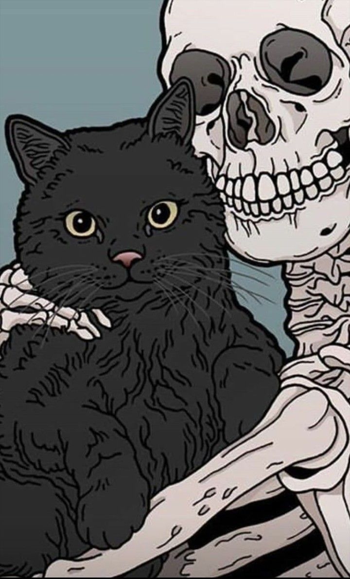 Quotes and Art. Skull wallpaper, Halloween wallpaper iphone, Witchy wallpaper