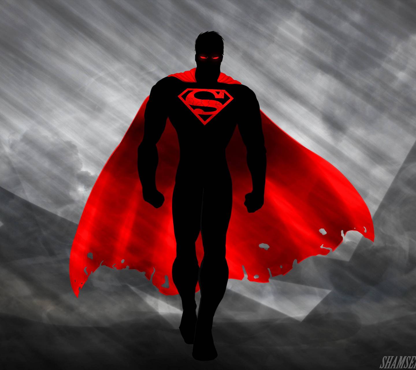 Dark Superman wallpaper