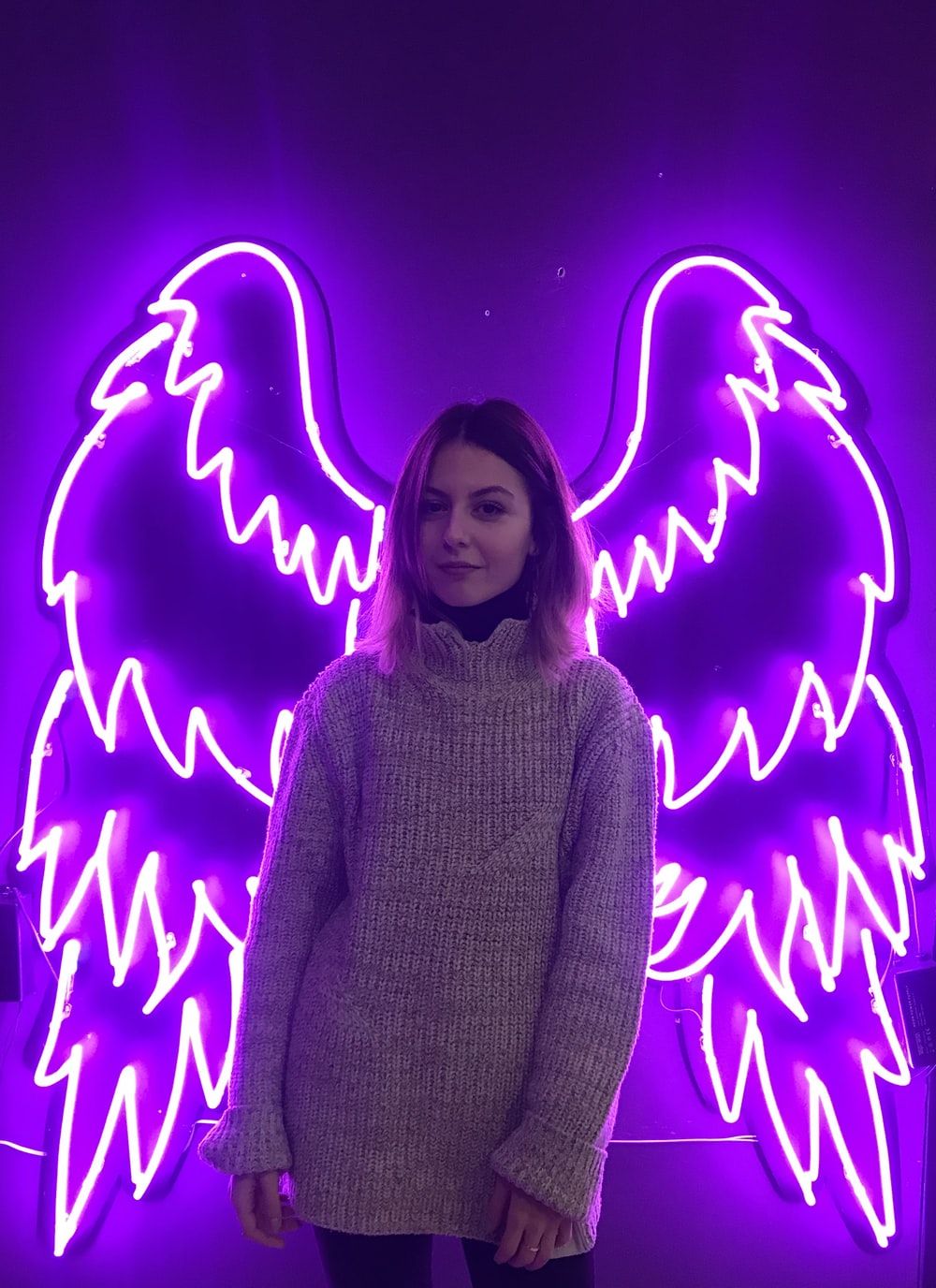 Neon Angel Picture. Download Free Image