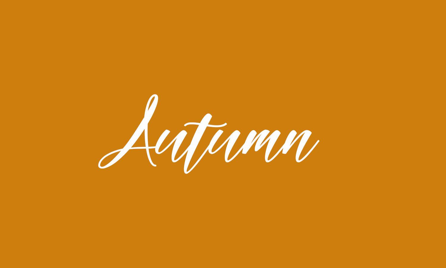 Best Free Autumn and Fall Fonts