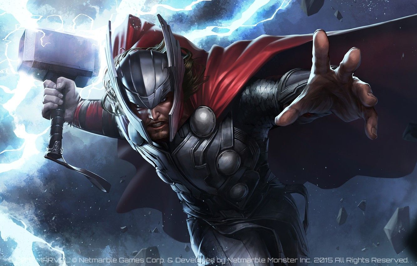 Wallpapers Art, Marvel, Thor, Thor, JeeHyung lee image for desktop, section фантастика