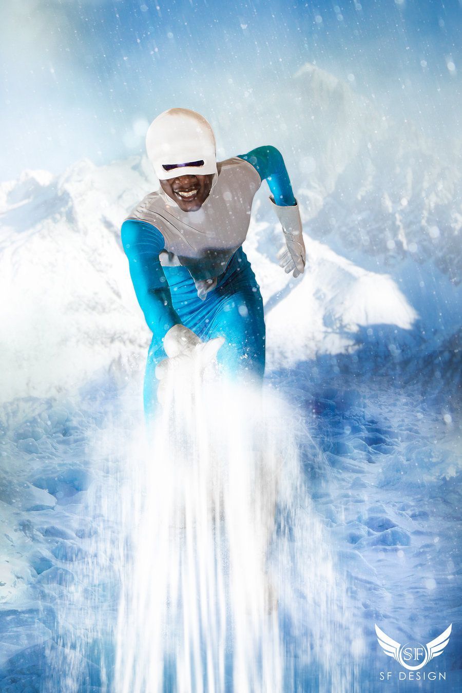 Frozone. The incredibles, Cosplay armor, Incredibles wallpaper