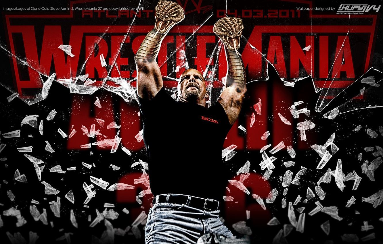 Wallpaper wwe, Wrestle mania, What?, Steve austin, Stone cold image for desktop, section спорт