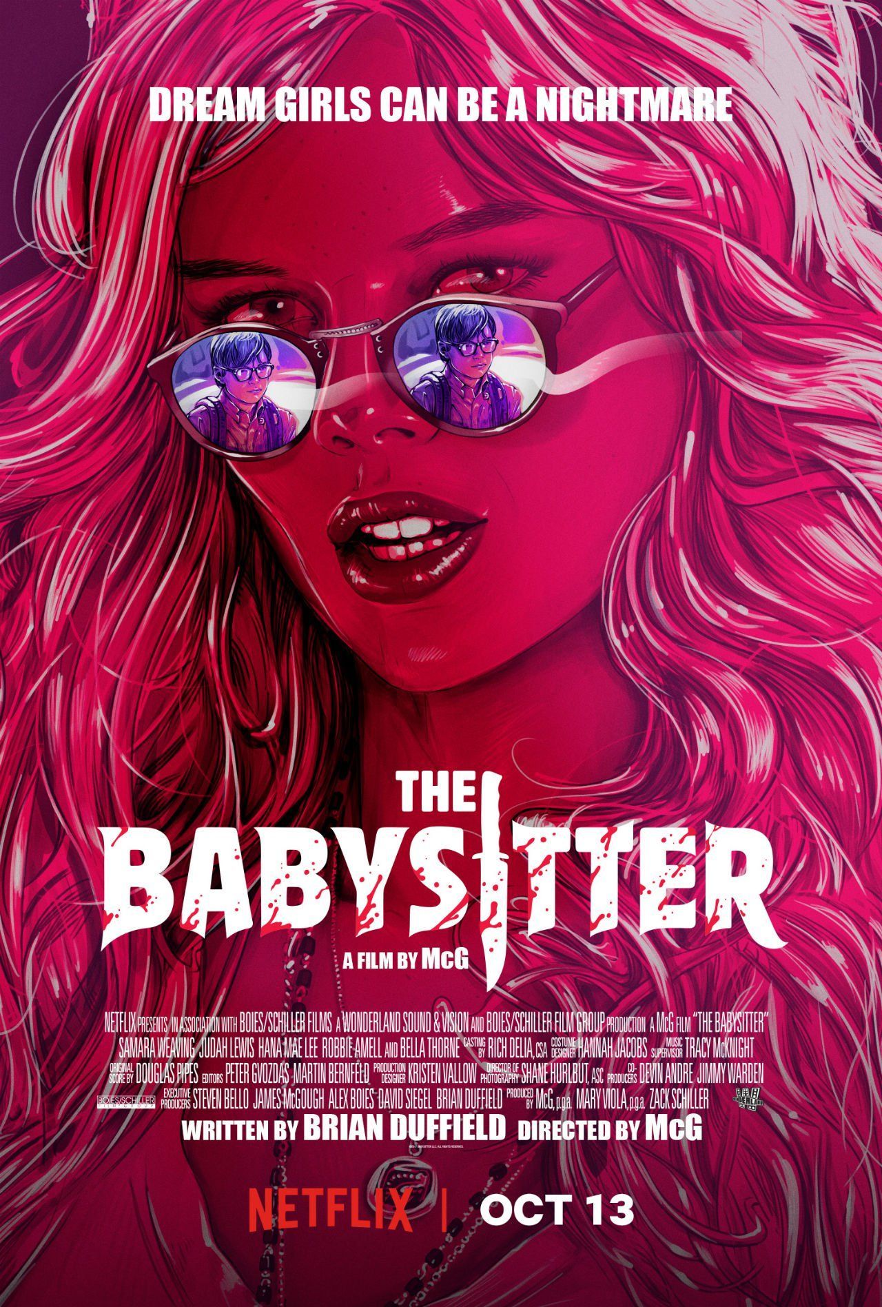 The Babysitter (2017). McG. Babysitter movie, Best horror movies, Babysitter