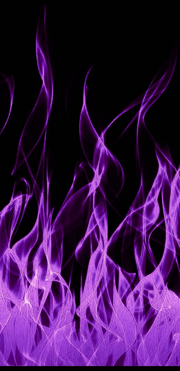 Purple Flames Wallpaper Top Free