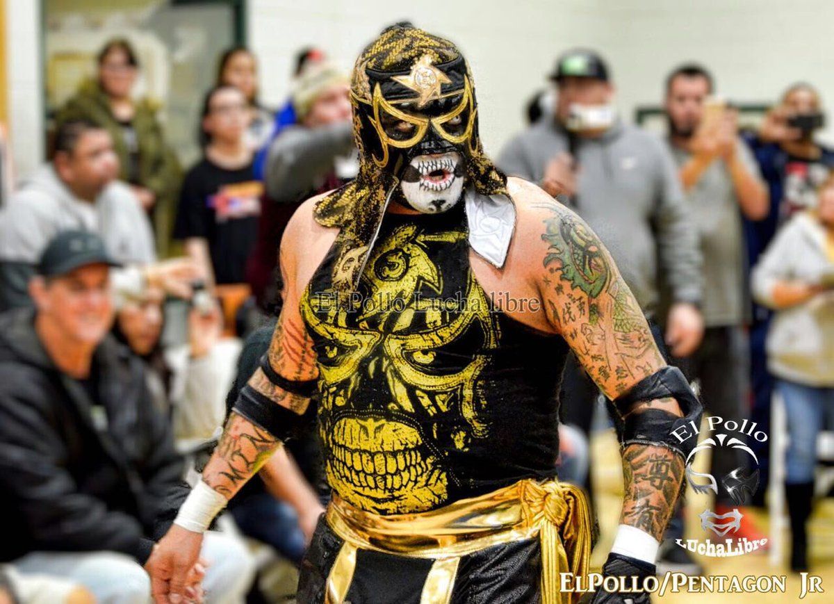 This is Mexican luchador Pentagón Jr. aka Pentagón Dark aka Penta el 0M or Penta el Zero M Cero Miedo, Zero. Professional wrestling, Pro wrestler, Pro wrestling