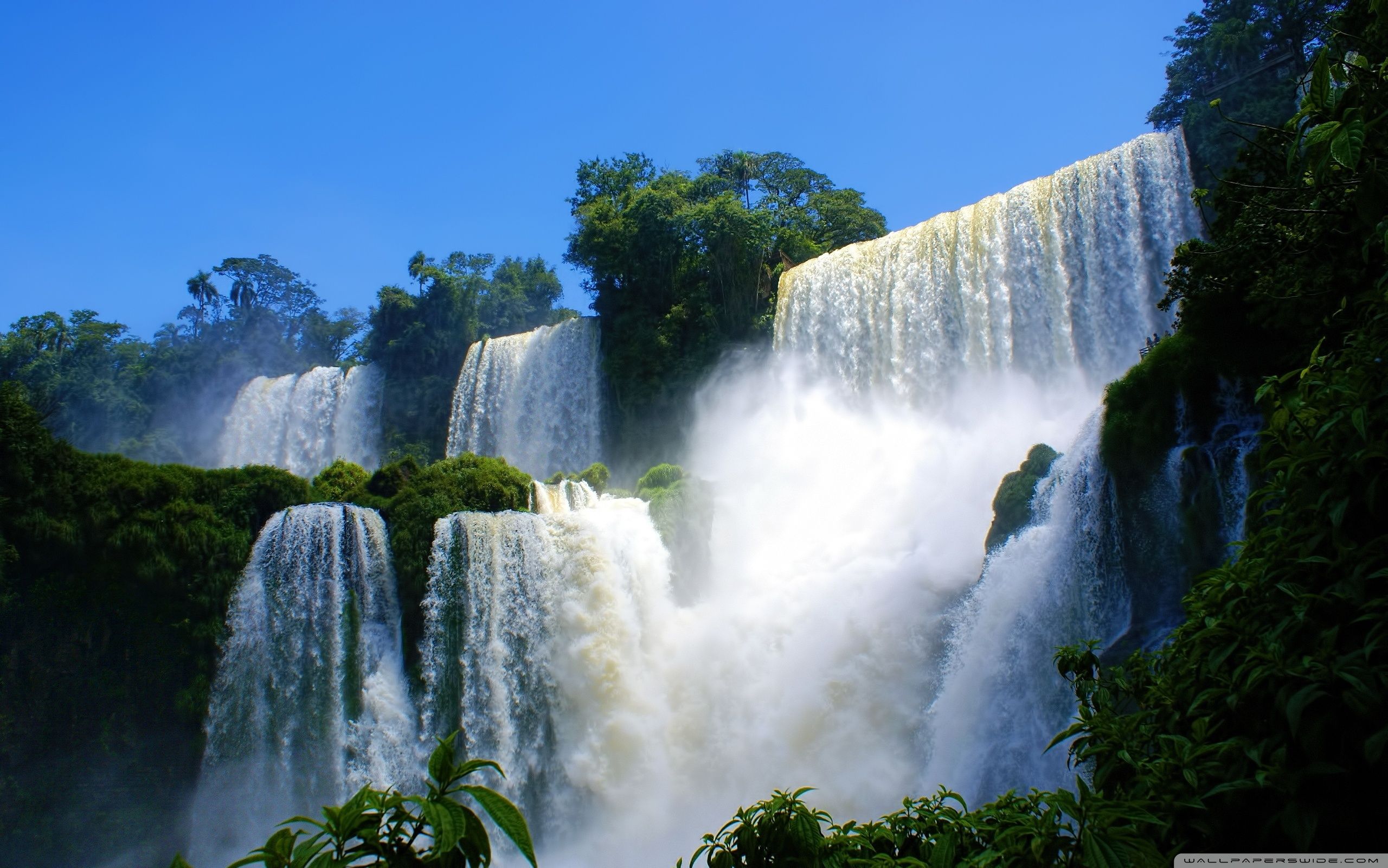 World's Most Amazing Waterfalls Ultra HD Desktop Background Wallpaper for 4K UHD TV, Tablet