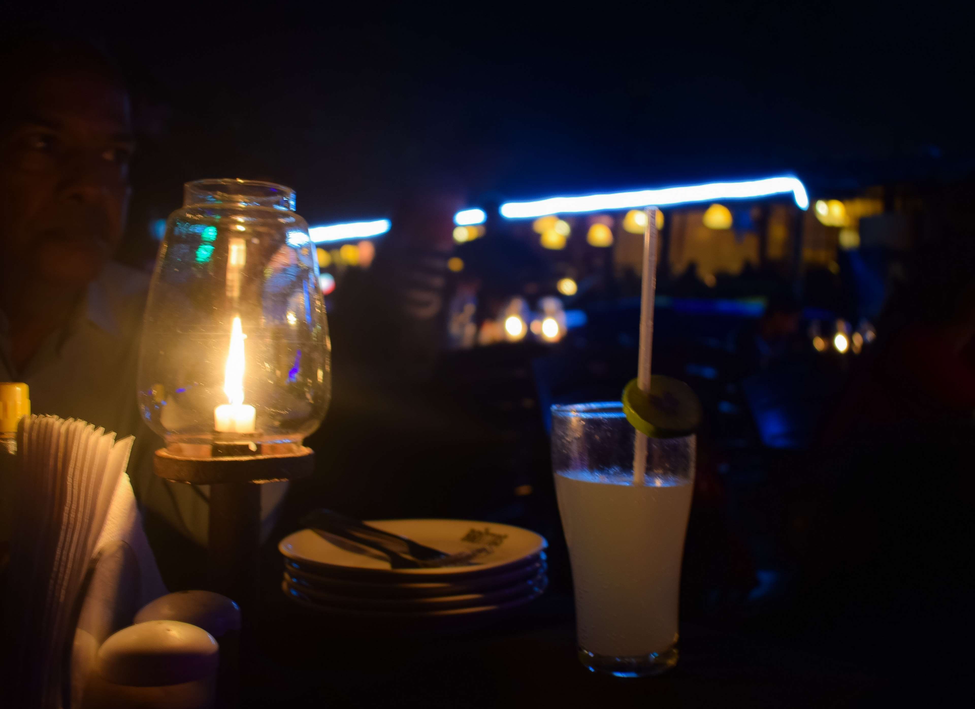 candle #cocktail #fire #juice #lantern #mocktail #night #night beach. Candles, Mocktails, Lanterns