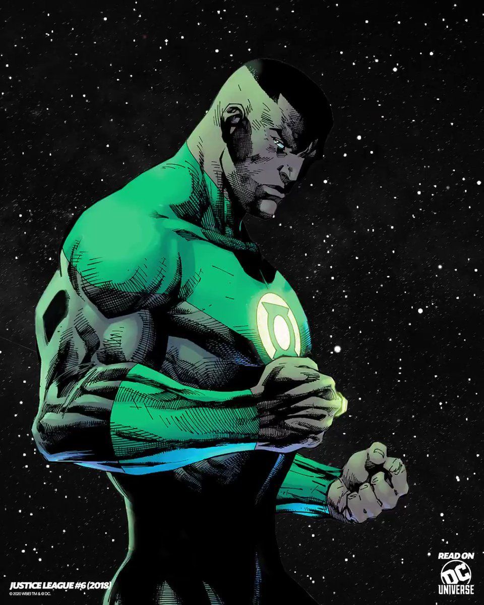 DC Universe. Architect. Green Lantern. John Stewart can do it all.. Green lantern comics, Black green lantern, Superhero wallpaper