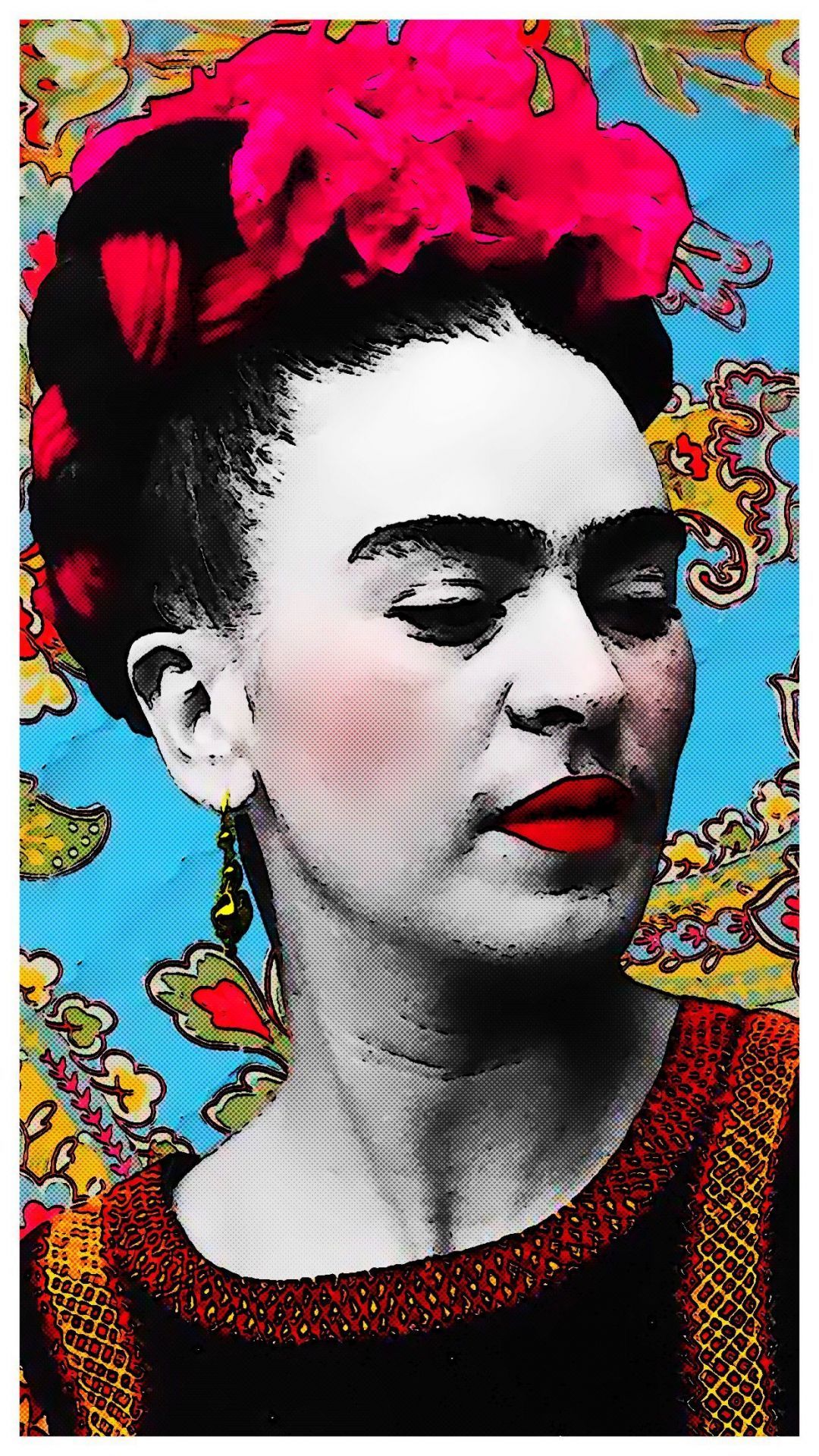 Frida Kahlo Art Desktop, iPhone, Desktop HD Background / Wallpaper (1080p, 4k) (1242x2208) (2020)