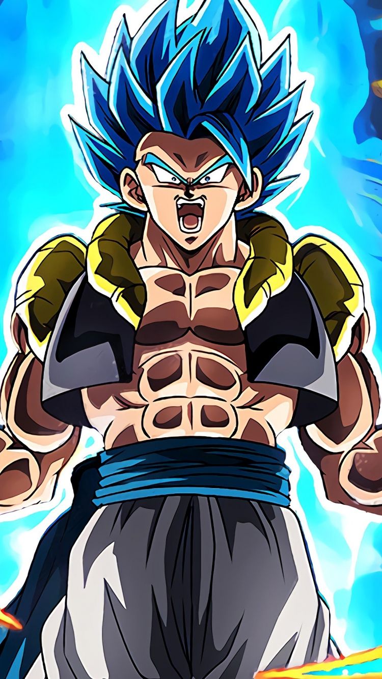 Download 750x1334 wallpaper dragon ball super: broly, gogeta, art, iphone 7, iphone 8, 750x1334 HD image, background, 19591