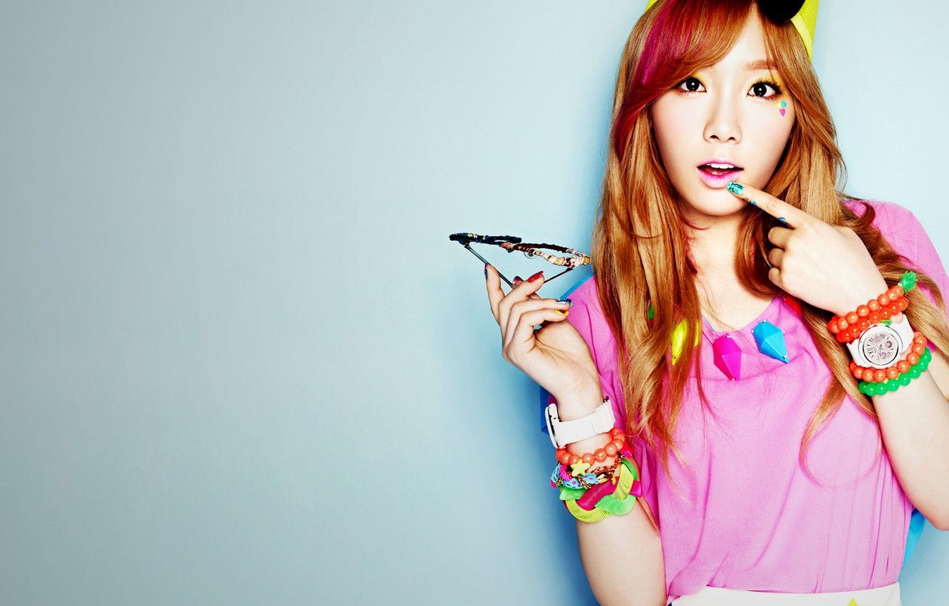 Wallpaper girl, music, Asian, SNSD, Girls Generation, South Korea, Kpop, TaeYeon image for desktop, section девушки