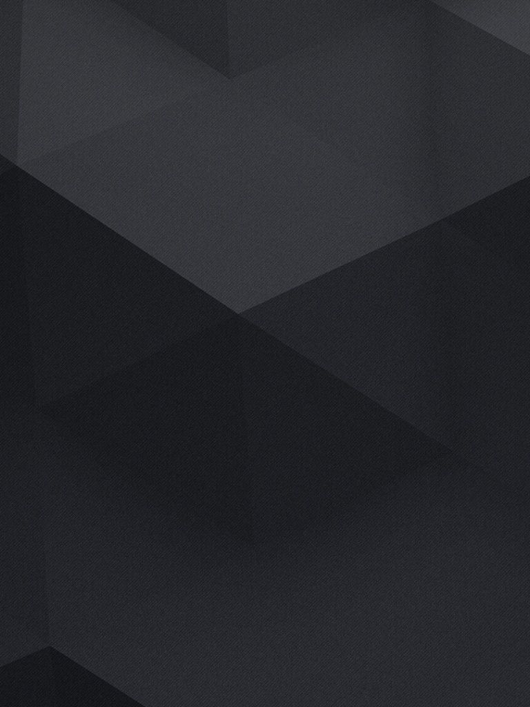 Black Minimalistic Geometry iPad wallpaper