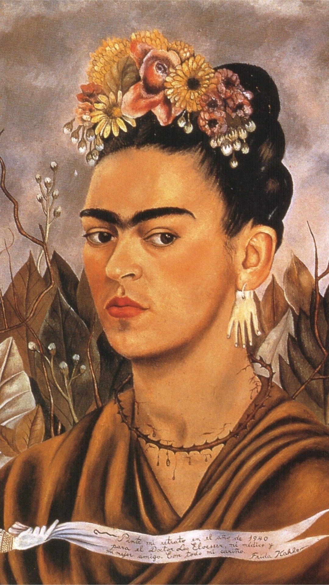Frida Kahlo Frida Kahlo Lockscreens Frida Kahlo Lockscreen Portrait Dedicated To Dr Eloesser HD Wallpaper
