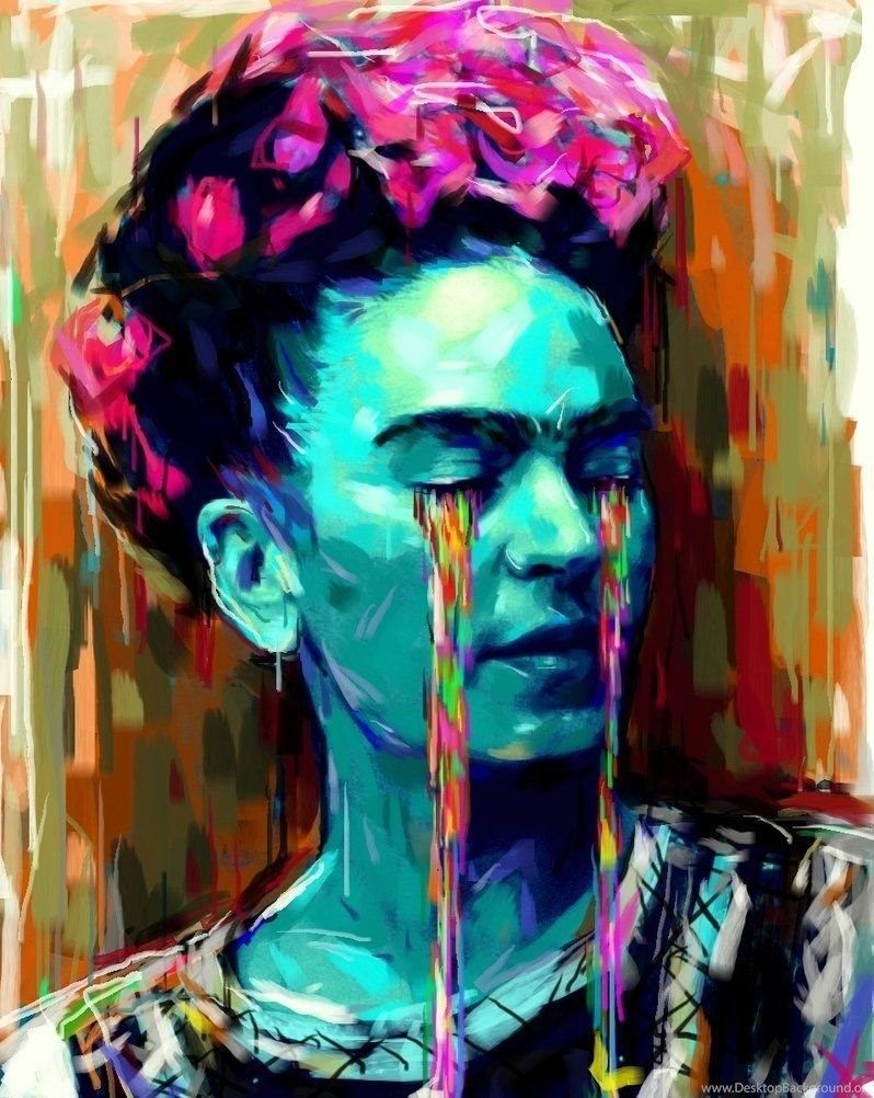 Frida Kahlo By Natmir Desktop Background